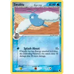 EX: Dragon Frontiers - 065/101 - Swablu (delta species)