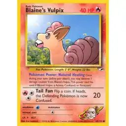 Gym Heroes - 065/132 - Blaine's Vulpix