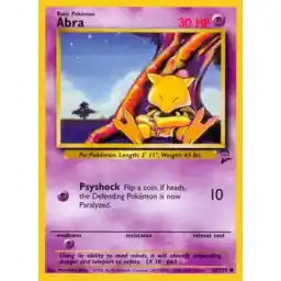 Base Set 2 - 065/130 - Abra (Lightly Played)