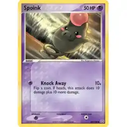 EX Emerald - 65/106 - Spoink (Lightly Played)