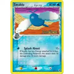 EX: Dragon Frontiers - 065/101 - Swablu (delta species) - Reverse Holo