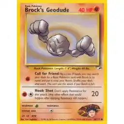 Gym Heroes - 066/132 - Brock's Geodude (lv 13)