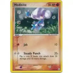 EX Hidden Legends - 66/101 - Meditite - Reverse Holo