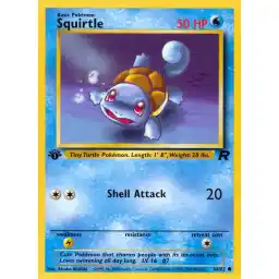 Team Rocket - 68/82 - Squirtle - 1st Edition