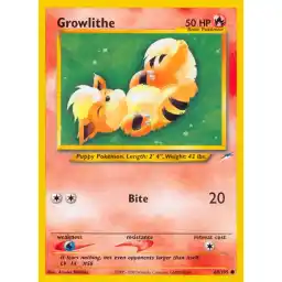 Neo Destiny - 068/105 - Growlithe (Lightly Played)