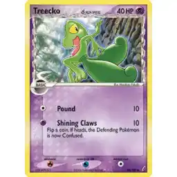 EX Crystal Guardians - 068/100 - Treecko (delta species) (Lightly Played)