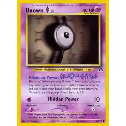 Neo Discovery - 68/75 - Unown I (Heavily Played)