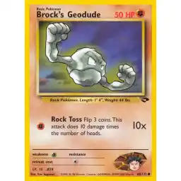 Gym Challenge - 068/132 - Brock's Geodude