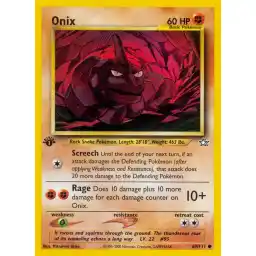 Neo Genesis - 069/111 - Onix - 1st Edition