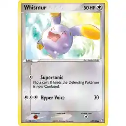 EX Crystal Guardians - 069/100 - Whismur (Lightly Played)