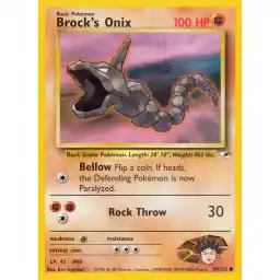 Gym Heroes - 069/132 - Brock's Onix (lv 41)