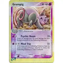 EX Dragon - 6/97 - Grumpig - Reverse Holo (Lightly Played)