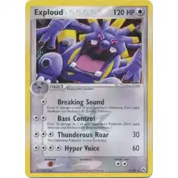 EX Hidden Legends - 6/101 - Exploud - Reverse Holo Rare