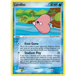 EX Crystal Guardians - 007/100 - Luvdisc - Holo Rare