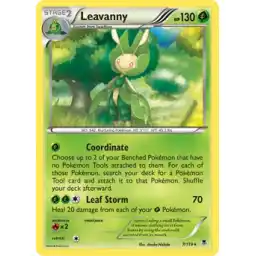 XY Phantom Forces - 007/119 - Leavanny - Rare (Lightly Played)