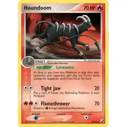 EX Unseen Forces - 7/115 - Houndoom - Holo Rare