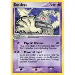 EX Deoxys - 007/107 - Dusclops - Holo