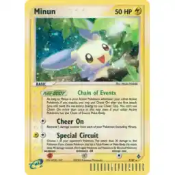 EX Dragon - 7/97 - Minun - Holo Rare