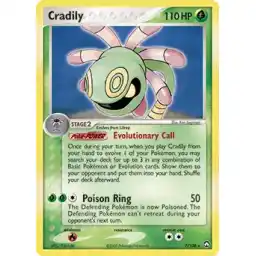 EX Power Keepers - 7/108 - Cradily - Holo Rare (Near Mint -)