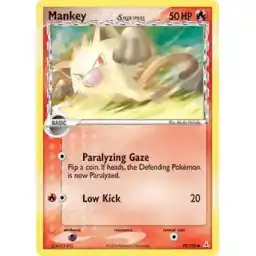 EX: Holon Phantoms - 070/110 - Mankey (delta species)