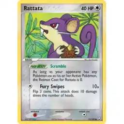 EX Team Rocket Returns - 071/109 - Rattata