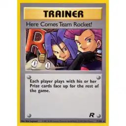 Team Rocket - 71/82 - Here Comes Team Rocket - Rare (Heavily Played)