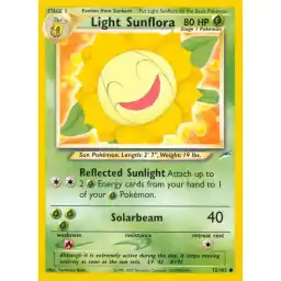 Neo Destiny - 072/105 - Light Sunflora (Near Mint -)