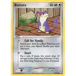 EX Team Rocket Returns - 072/109 - Rattata (Lightly Played)