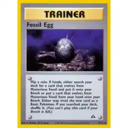Neo Discovery - 72/75 - Fossil Egg