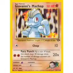 Gym Challenge - 072/132 - Giovanni's Machop
