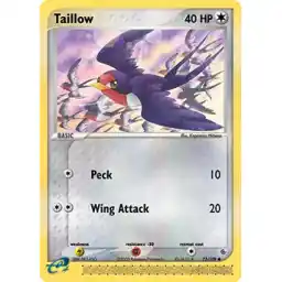 EX Ruby & Sapphire - 072/109 - Taillow