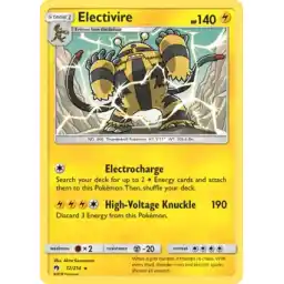 Lost Thunder - 072/214 - Electivire - Rare