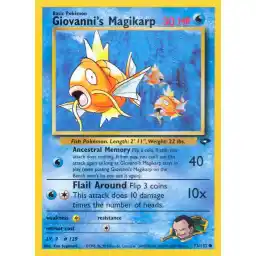 Gym Challenge - 073/132 - Giovanni's Magikarp (Lightly Played)