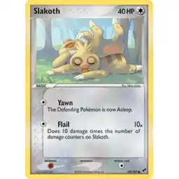 EX Deoxys - 073/107 - Slakoth