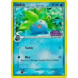 EX: Holon Phantoms - 073/110 - Oddish (delta species) - Reverse Holo