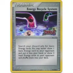 EX Power Keepers - 73/108 - Energy Recycle System - Reverse Holo