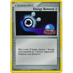 EX Power Keepers - 74/108 - Energy Removal 2 - Reverse Holo (Lightly Played)