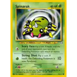 Neo Genesis - 075/111 - Spinarak (Near Mint -)
