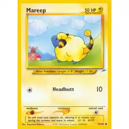 Neo Destiny - 075/105 - Mareep (Lightly Played)