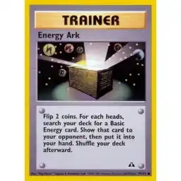 Neo Discovery - 75/75 - Energy Ark (Lightly Played)