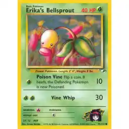 Gym Heroes - 075/132 - Erika's Bellsprout (lv 12)