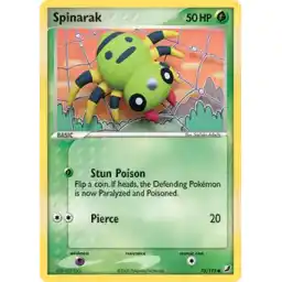 EX Unseen Forces - 75/115 - Spinarak