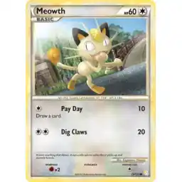 HeartGold & SoulSilver - 075/123 - Meowth