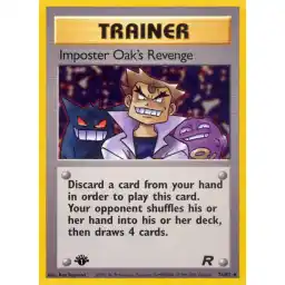 Team Rocket - 76/82 - Imposter Oak's Revenge - 1st Edition