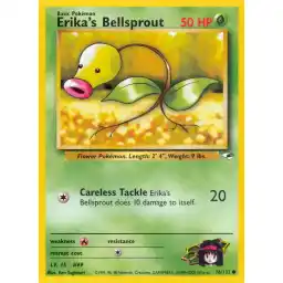 Gym Heroes - 076/132 - Erika's Bellsprout (lv 15) (Moderately Played)
