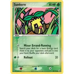 EX Unseen Forces - 76/115 - Sunkern (Lightly Played)