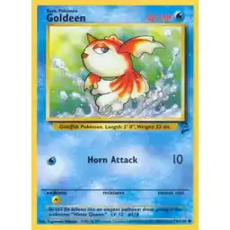 Base Set 2 - 076/130 - Goldeen (Near Mint -)