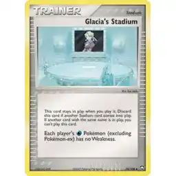 EX Power Keepers - 76/108 - Glacia's Stadium (Lightly Played)