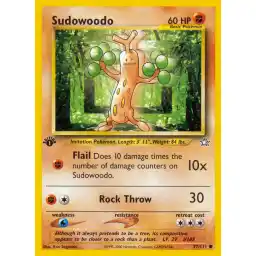 Neo Genesis - 077/111 - Sudowoodo - 1st Edition (Lightly Played)