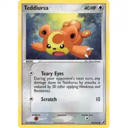 EX Unseen Forces - 77/115 - Teddiursa